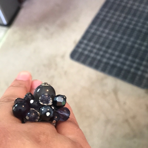 Purple bauble ring - Picture 4 of 4